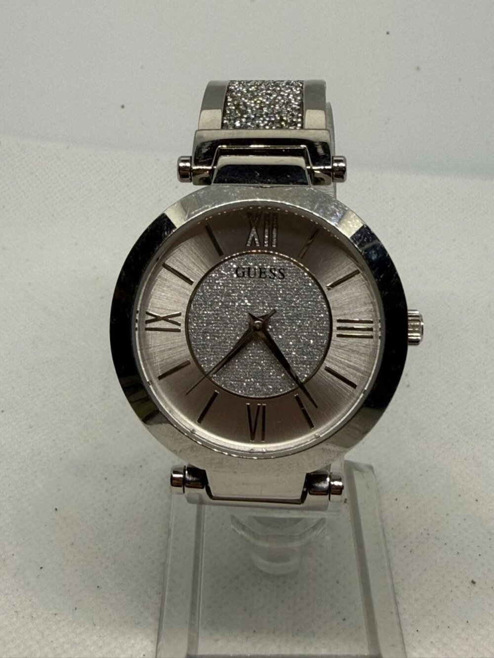 Guess Aurora U1288L1 Women’s Quartz Watch Silver Dial Stainless Steel Watch